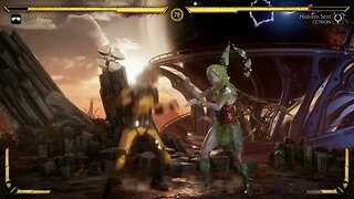 Mortal Kombat 11: Cassie Cage (Modern Army) vs Cetrion (Heavens Sent) - No Commentary 4K