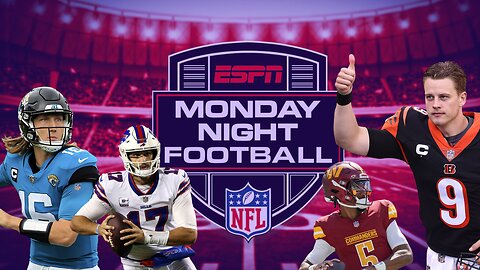 Bills Vs Jaguars & Bengals Vs Commanders - Monday Night Double Header Watch Party