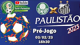 Pré-Jogo Palmeiras x Santos: veja onde assistir, escalações, desfalques e arbitragem