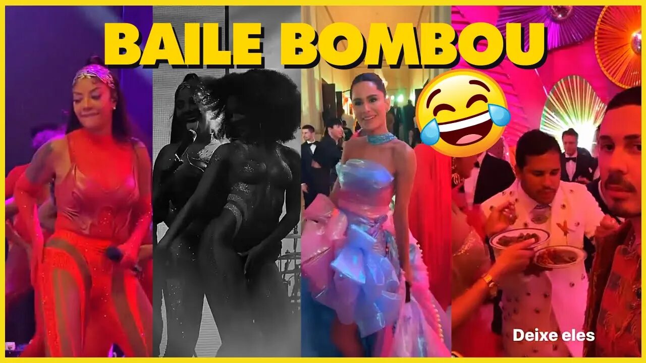 BAILE DA VOGUE DE FAMOSOS | TRETAS CONTADAS POR CARLINHOS E LUCAS