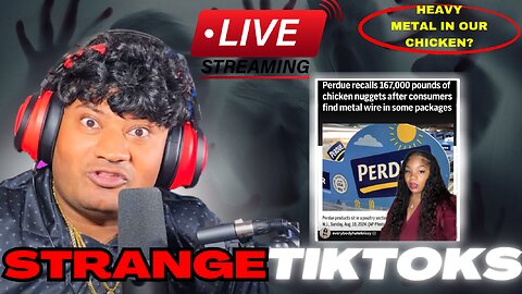 Strange and Creepy Tiktok Compilation Live Stream with Tedi (pt. 15)