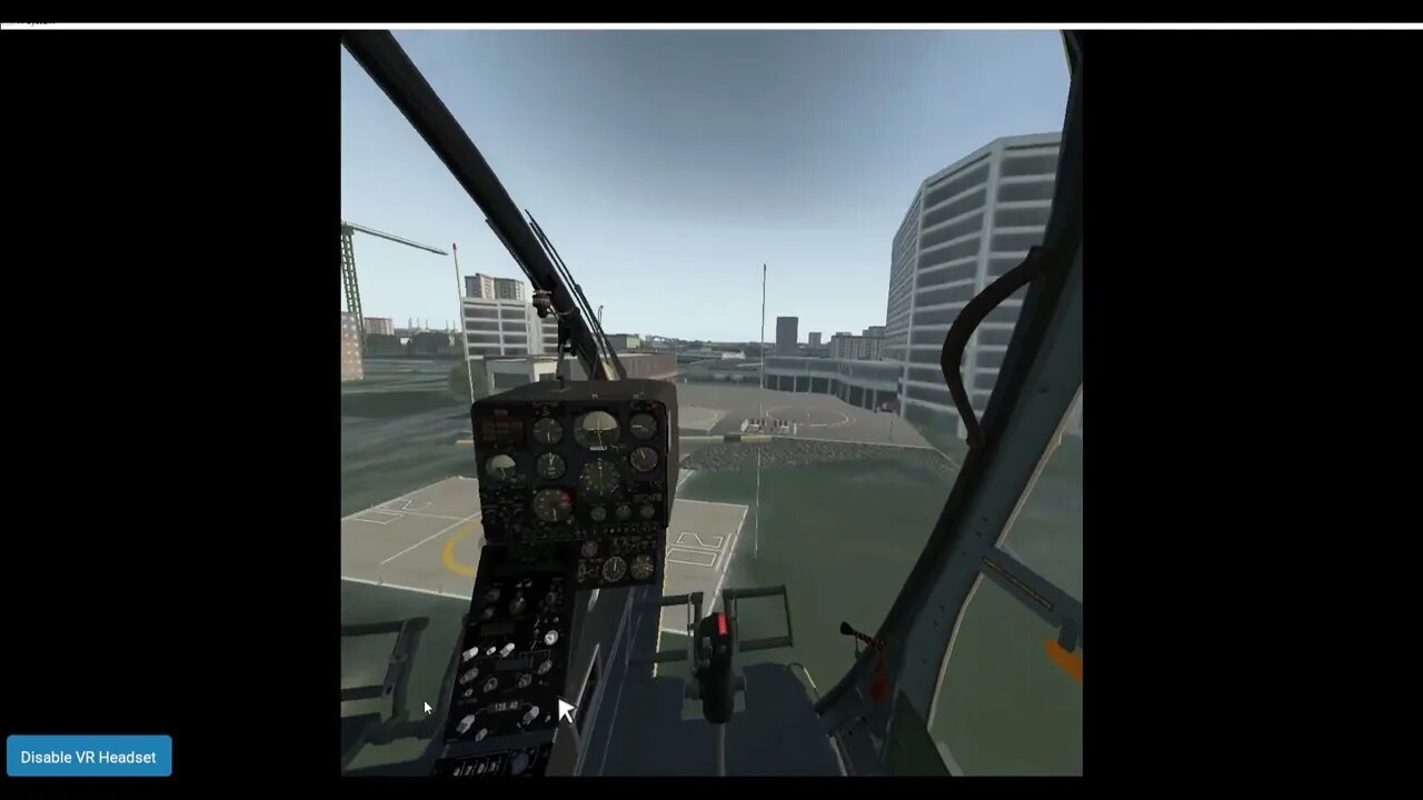 James Bond MI6 Building London by Helicopter.