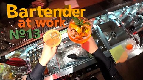Bartender at work №13. #GoPro Mr.Tolmach