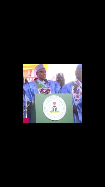 Pres Buhari Publicly Endorses Bola Tinubu In Lafia