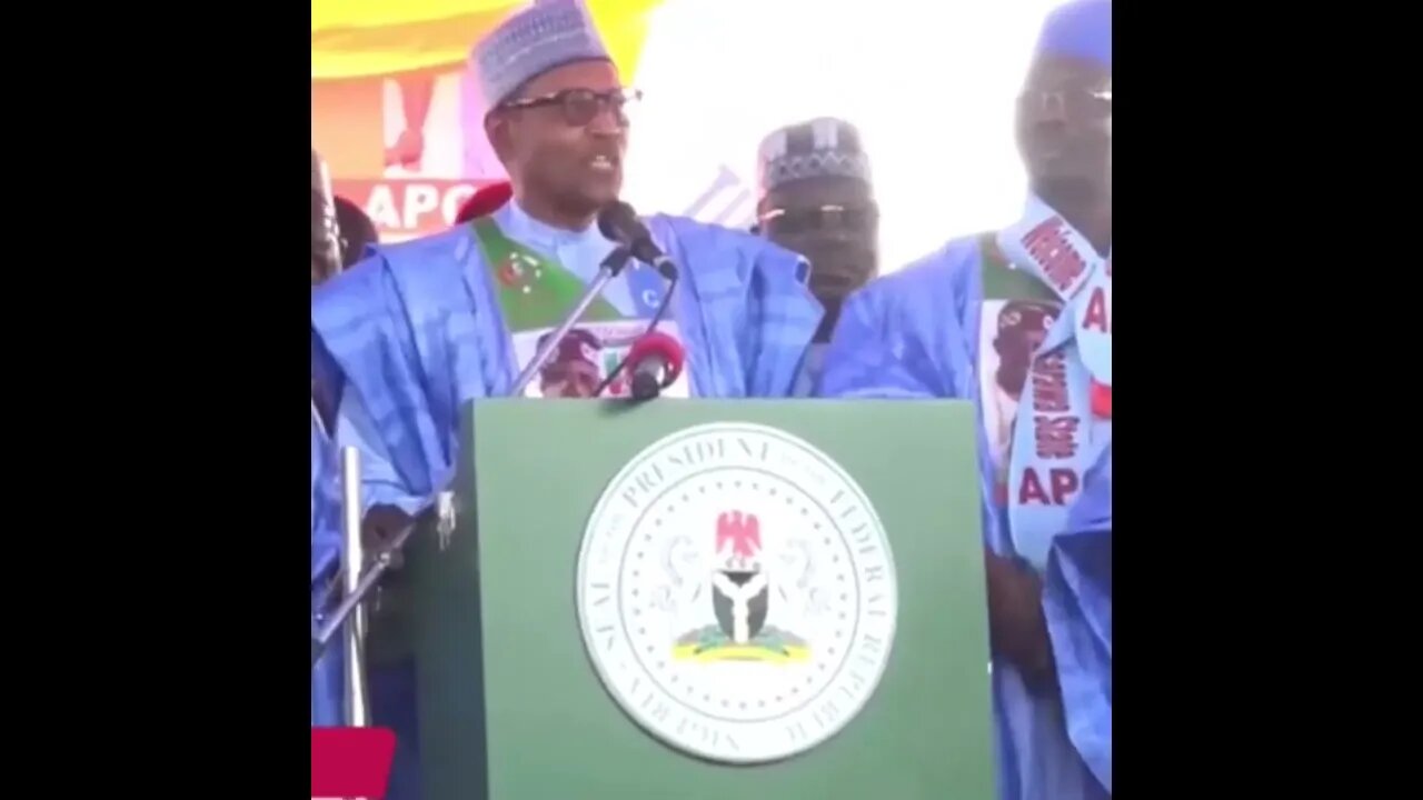 Pres Buhari Publicly Endorses Bola Tinubu In Lafia