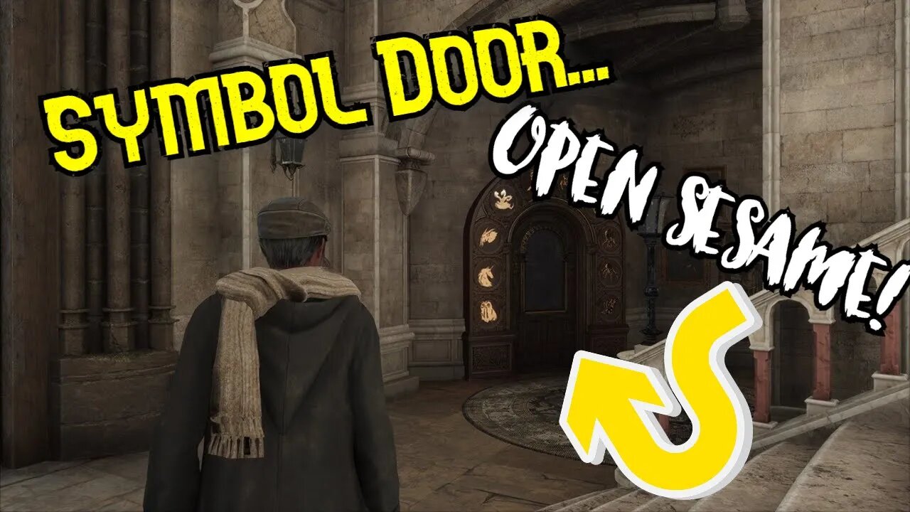 How To Open Hogwarts Legacy Symbol Puzzle Doors!!!! Quick And Easy! #howto #hogwartslegacy