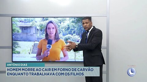 Antônio Dias: Homem Morre ao Cair em Forno de Carvão enquanto Trabalhava com os Filhos.