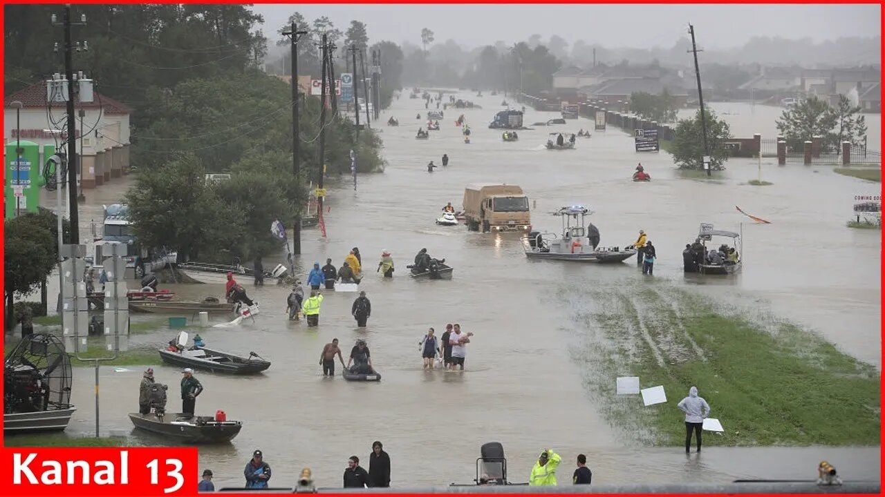 Storms and heavy rain have caused flooding in the Texas