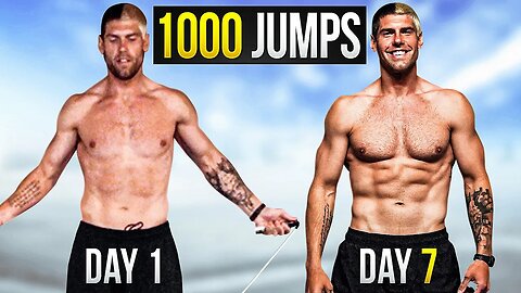 7 Day Jump Rope Challenge (1000 Jumps A Day)