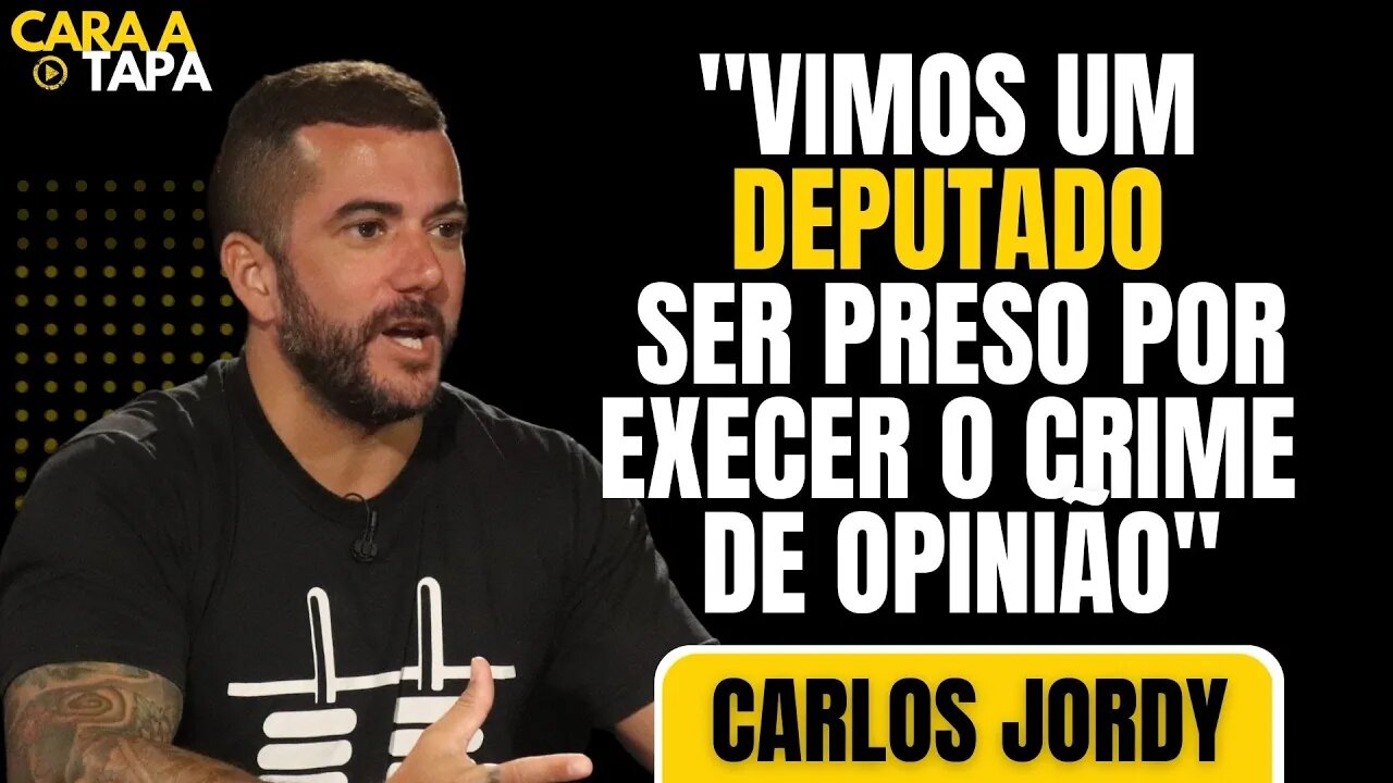 Carlos Jordy admite que DEPUTADOS estão com MEDO DE SE POSICIONAR