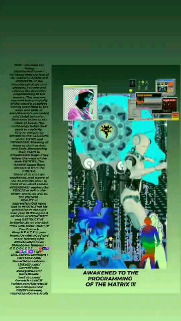 ▪︎AWAKENED TO THE PROGRAMMING OF THE MATRIX▪︎