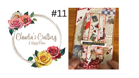 Flip Thru "Alice in Wonderland Cascade Tag"