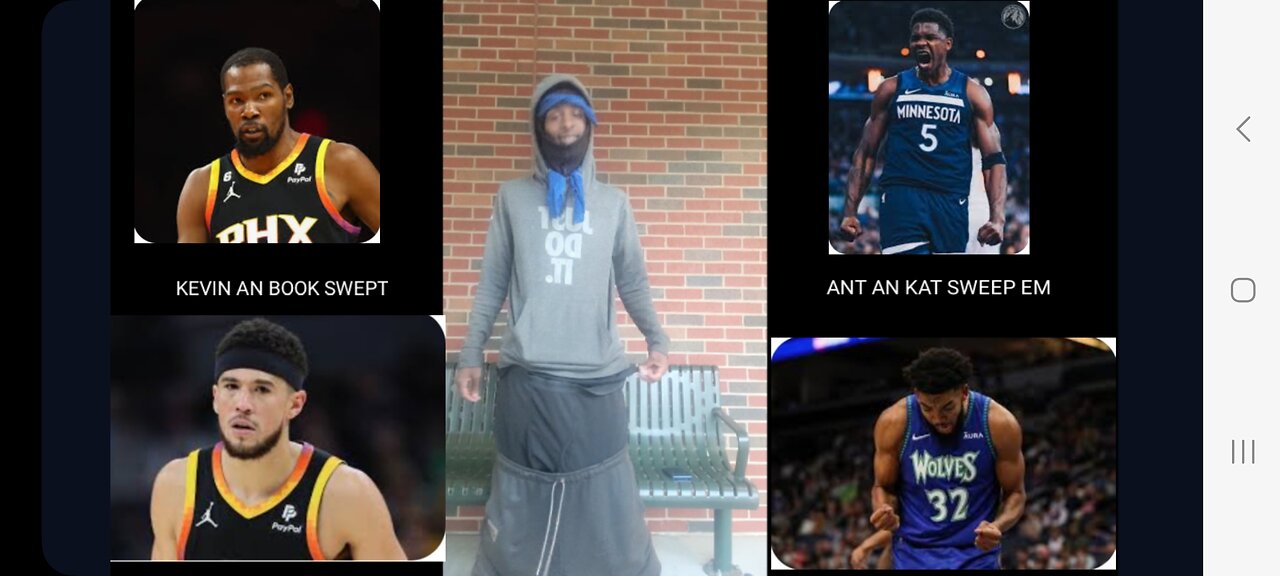 MINNESOTA VS ARIZONA SAY IT AINT SO KEVIN BOOK BEAL SWEPT BY ANT KAT GOBERT πͺπΎπ΅