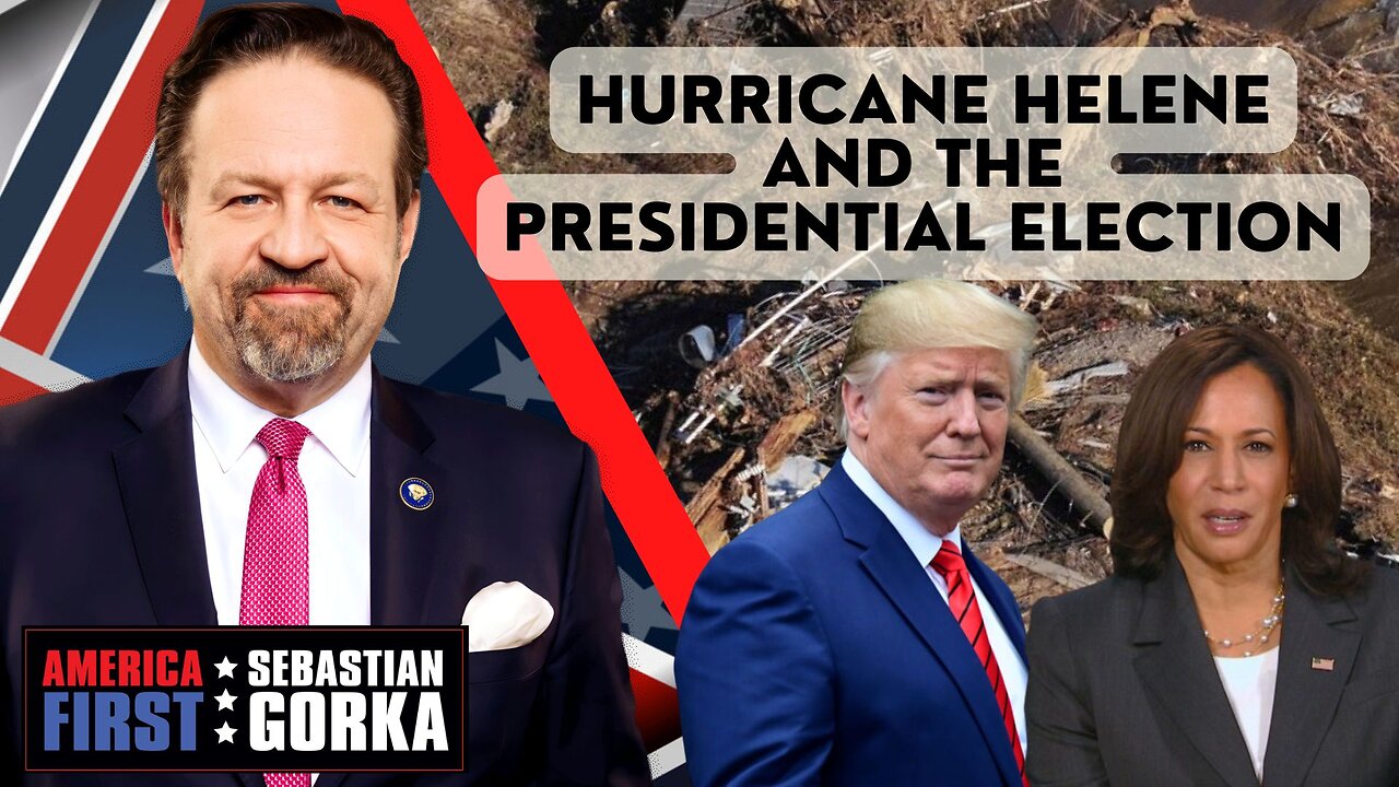 Hurricane Helene and the Presidential Election. James Womack on AMERICA First with Seb Gorka