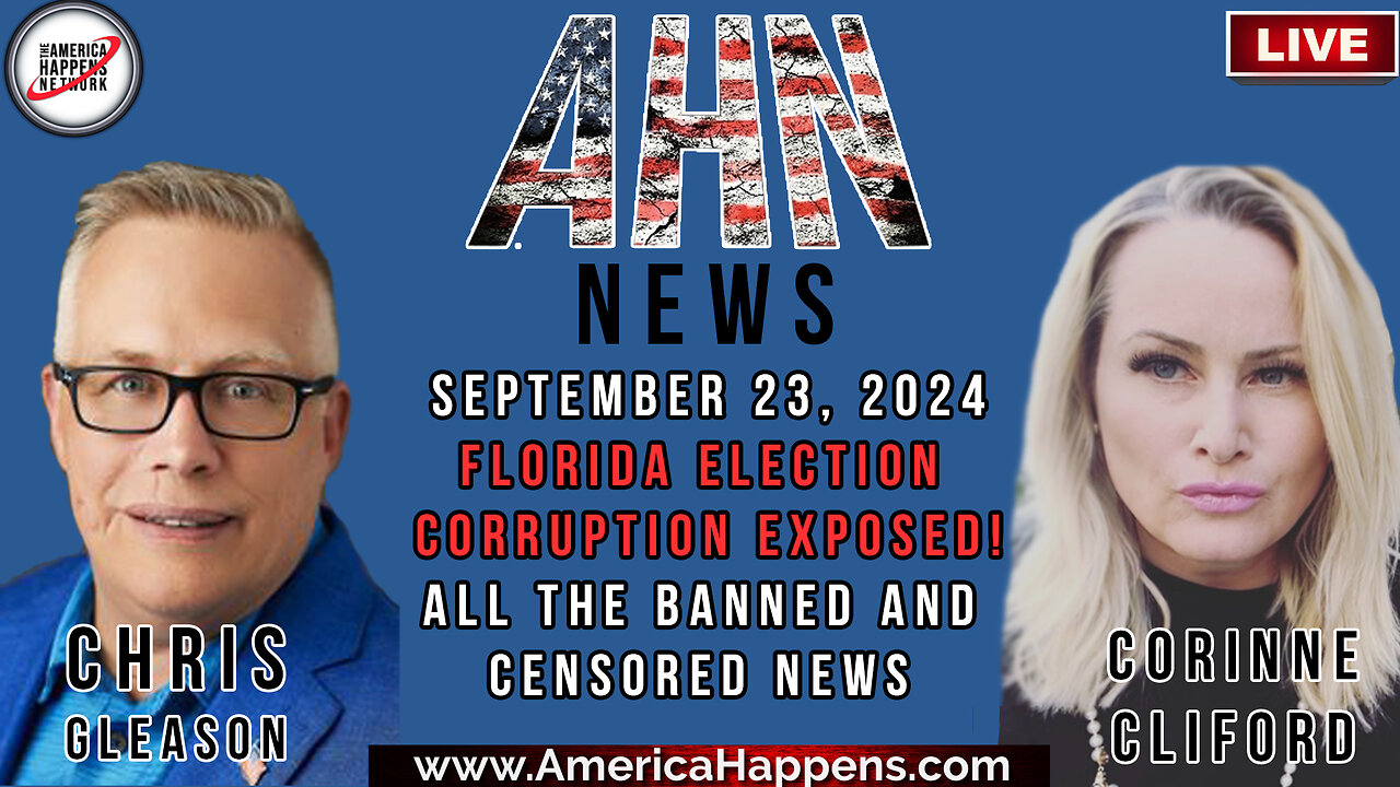 AHN News September 23, 2024 - Exposing Florida Election Fraud