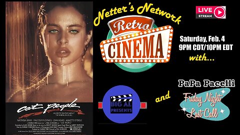 Netters Network Retro Cinema Presents: Cat People