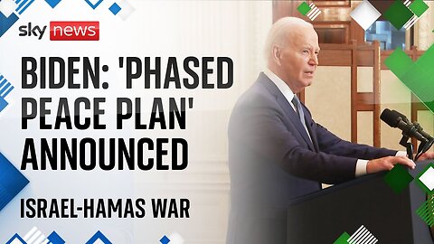 'It's time for this war to end', says Joe Biden in a surprise announcement Sky News