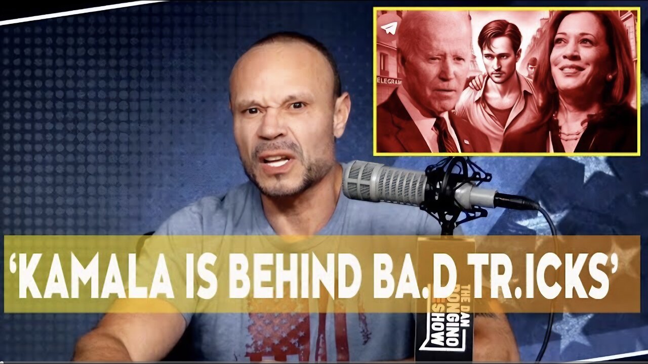 IT IS RIDICULOUS Dan compares ‘bullying’ msgs. for him from Biden’s JERKS with Tele.gram man arrest