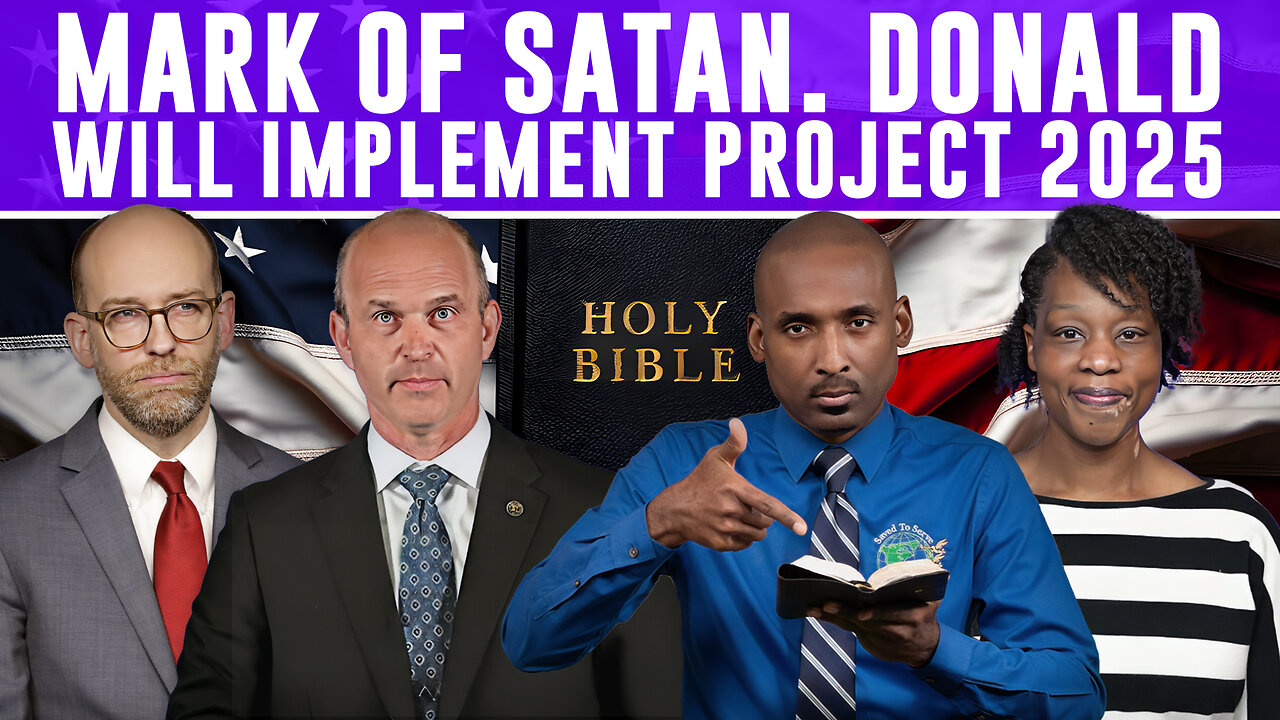 Mark of Satan Will Be Aggressively Enacted In US & World. Don Will Implement Project2025. Marie Dias