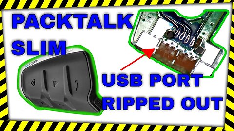 PackTalk Slim Ripped USB. Not Charging No Connection
