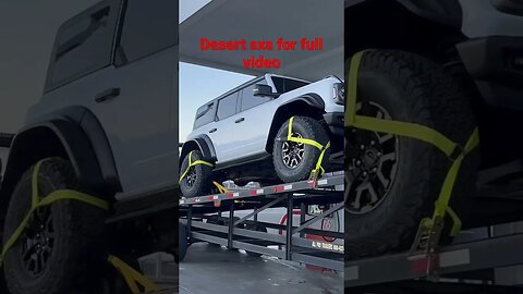 Raptor Bronco Glamis here we come RZR pror sxs