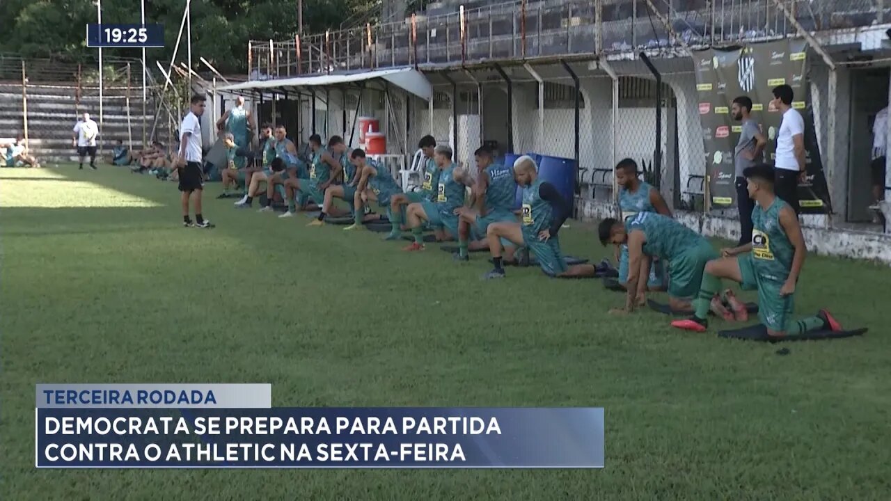 Terceira Rodada: Democrata se Prepara para Partida contra o Athletic na Sexta-feira.