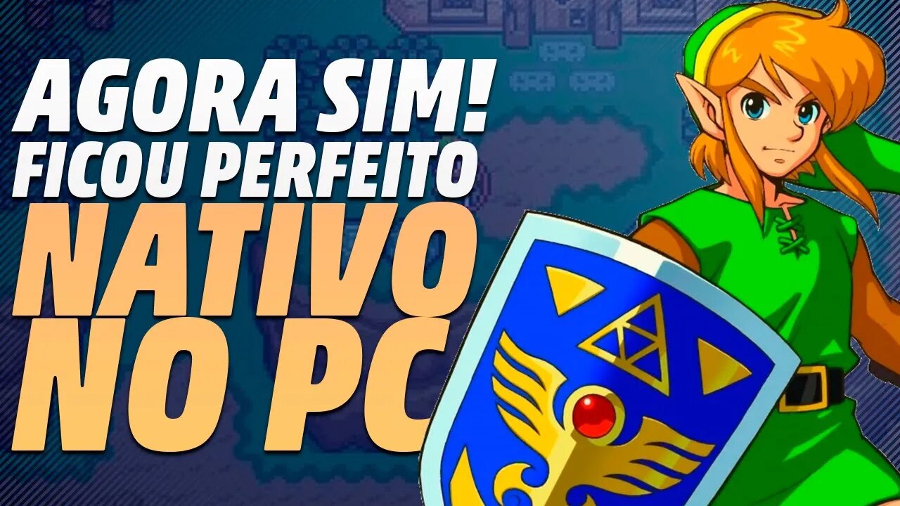 EXCLUSIVO DA NINTENDO AGORA NO PC! Zelda: A Link to the Past decompilado! Adeus emuladores!!