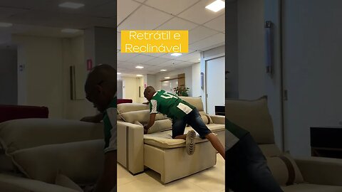 O Sofá 4 Lugares Retrátil e Reclinável Blend é uma excelente escolha para oferecer conforto.