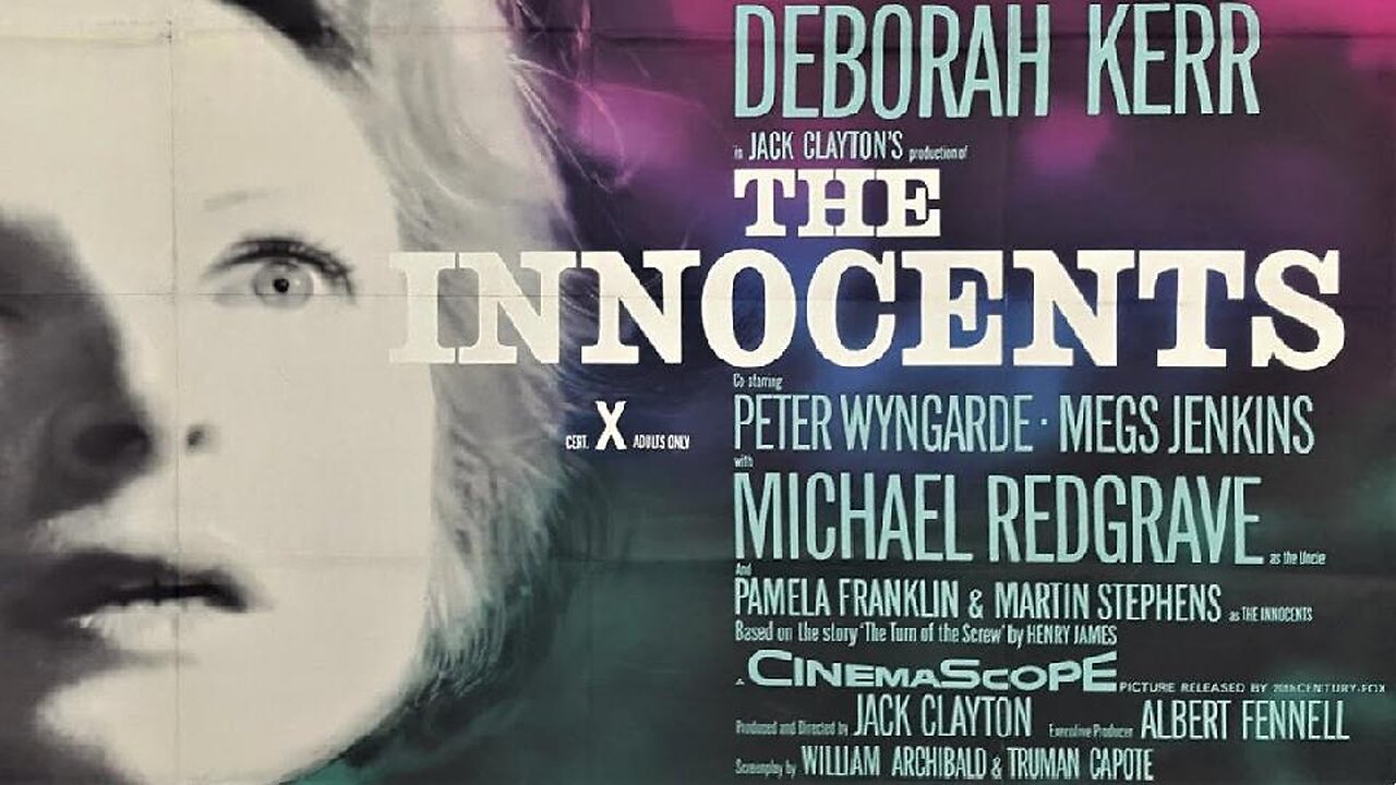 THE INNOCENTS 1961 A Governess is Convinced Her Employer's Property is Haunted FULL MOVIE HD & W/S
