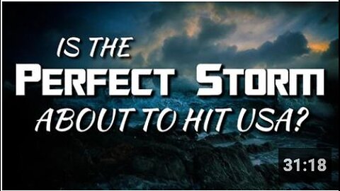 Is the Perfect Storm about to Hit USA?