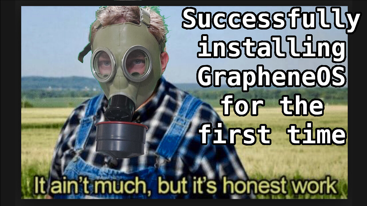 GrapheneOS an actual First-Look and Install, Easier than it should be...