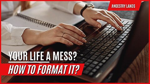 Formatting your life for success