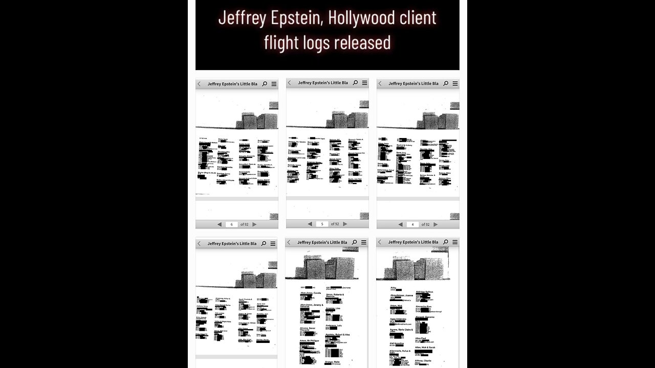 A FEW MORE EPSTEIN NAMES APPEAR TO HAVE BEEN RELEASED LINK IN COMMENTS BELOW