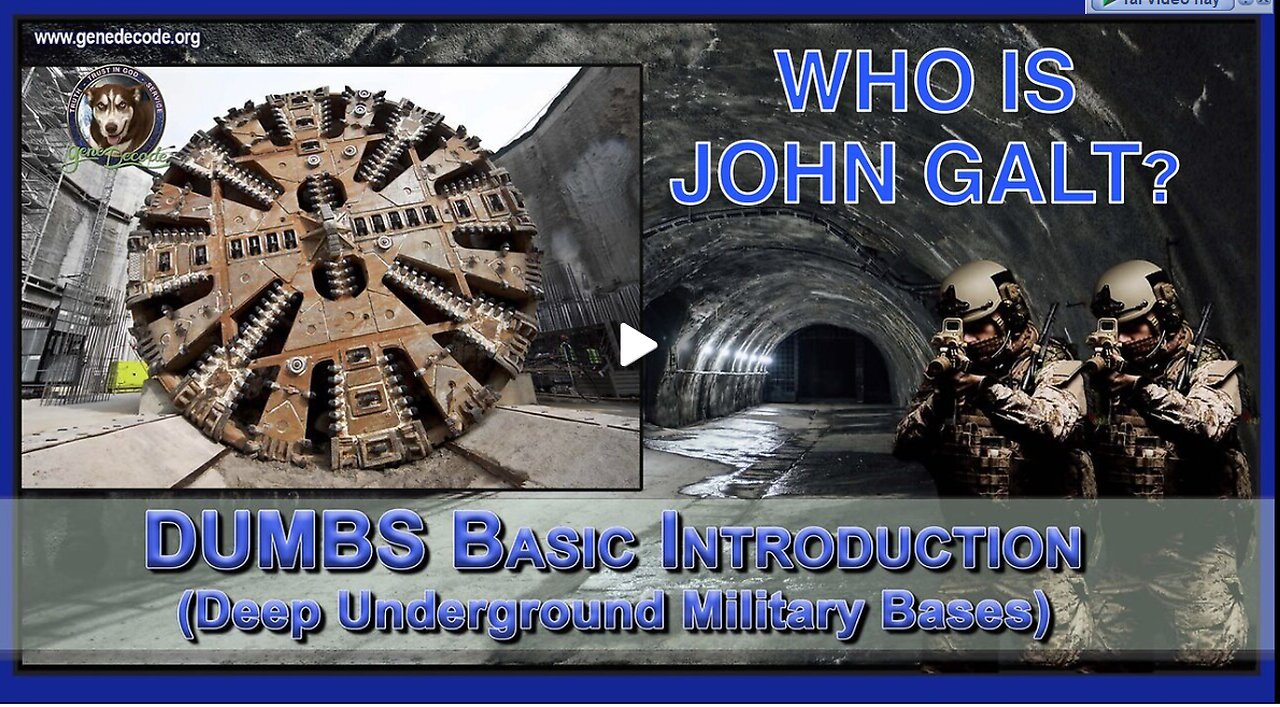 GENE DECODE- Deep Underground Military Bases -Basic Introduction- The Unde