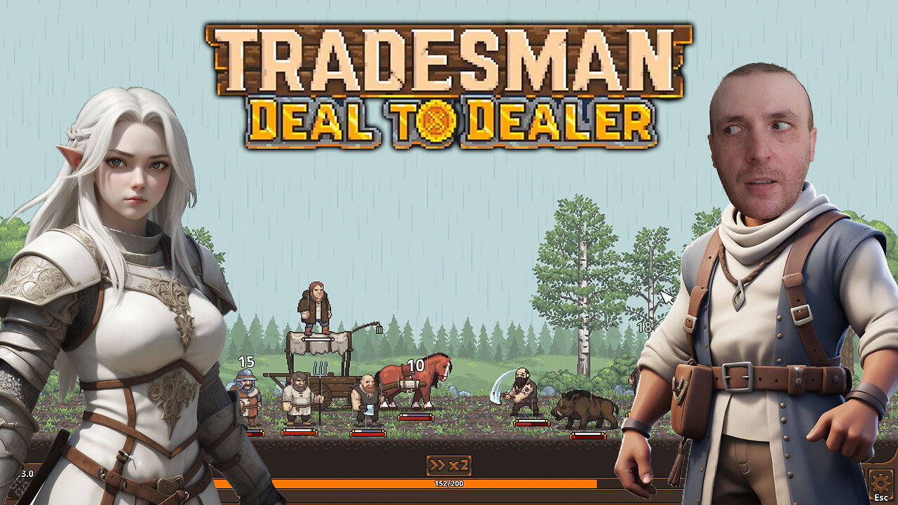 Doing The Most Dangerous Job EVER - Medieval Merchant. Let's Play TRADESMAN: Deal to Dealer