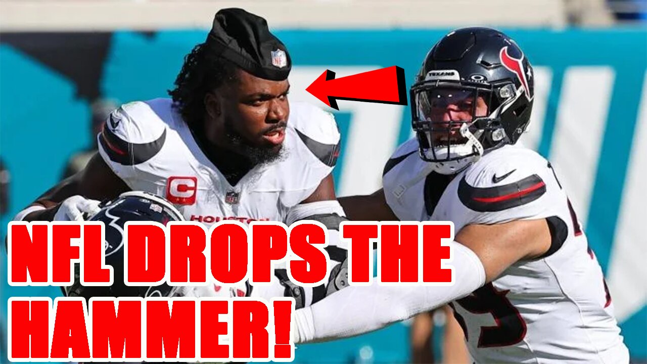 NFL DROPS THE HAMMER on Azeez Al-Shaair! SUSPENDS him 3 games for DIRTY HIT on Trevor Lawrence!