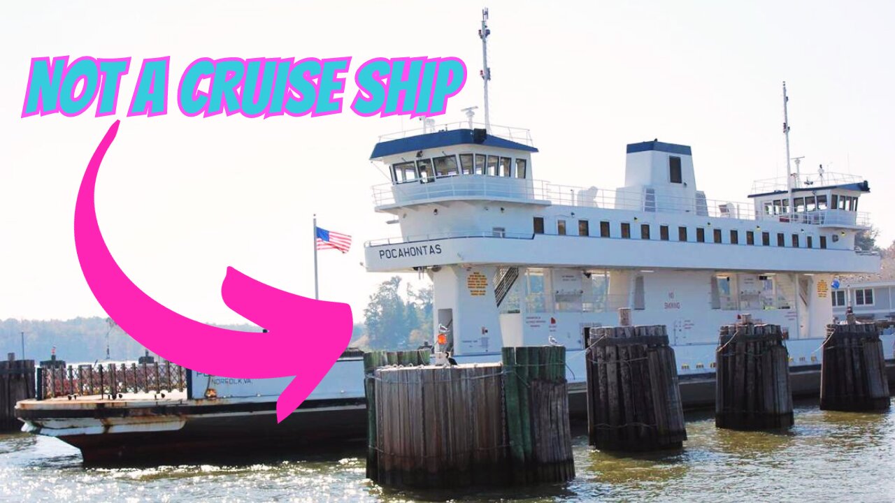 CRUISING on the JAMES RIVER: James River Ferry