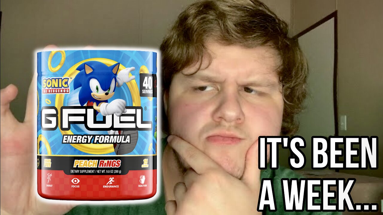 G Fuel “Peach Rings” a Week Later…