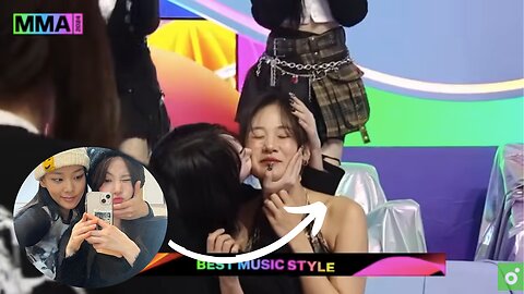 BIBI's sister Nakyoung kissed her At The “2024 Melon Music Awards”