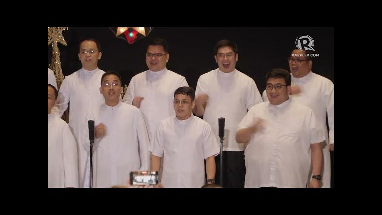 Catholic seminarians serenade guests at Latter-day Saints’ Christmas event