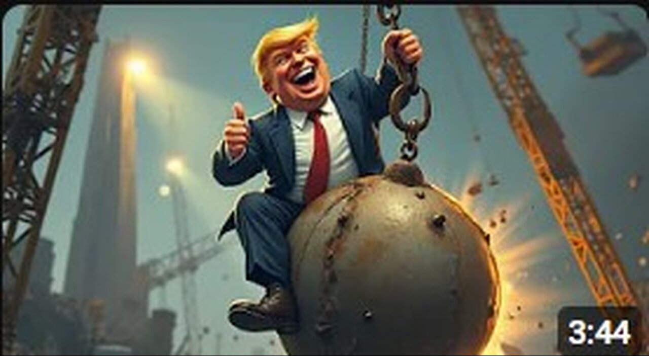 Trump's 2024 COMEBACK Anthem - 'WRECKING BALL' Parody | Satirical Song Trump's Reelection Policies