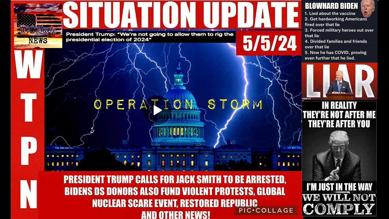 WTPN SITUATION UPDATE 5/5/24 – (related links in description)