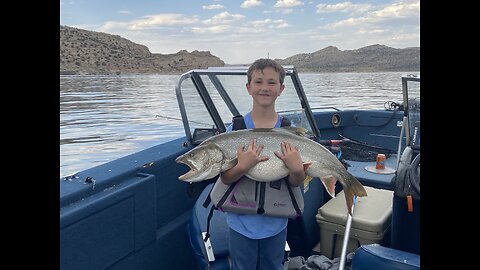 Monster fish vs. Kid