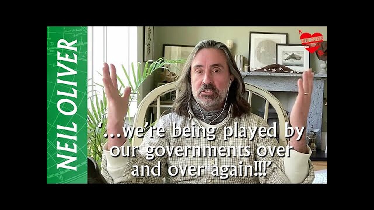 Neil Oliver: ‘…we’re being played by our governments over and over again!!!’