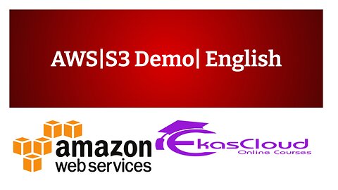 #AWS | S3 Demo| English