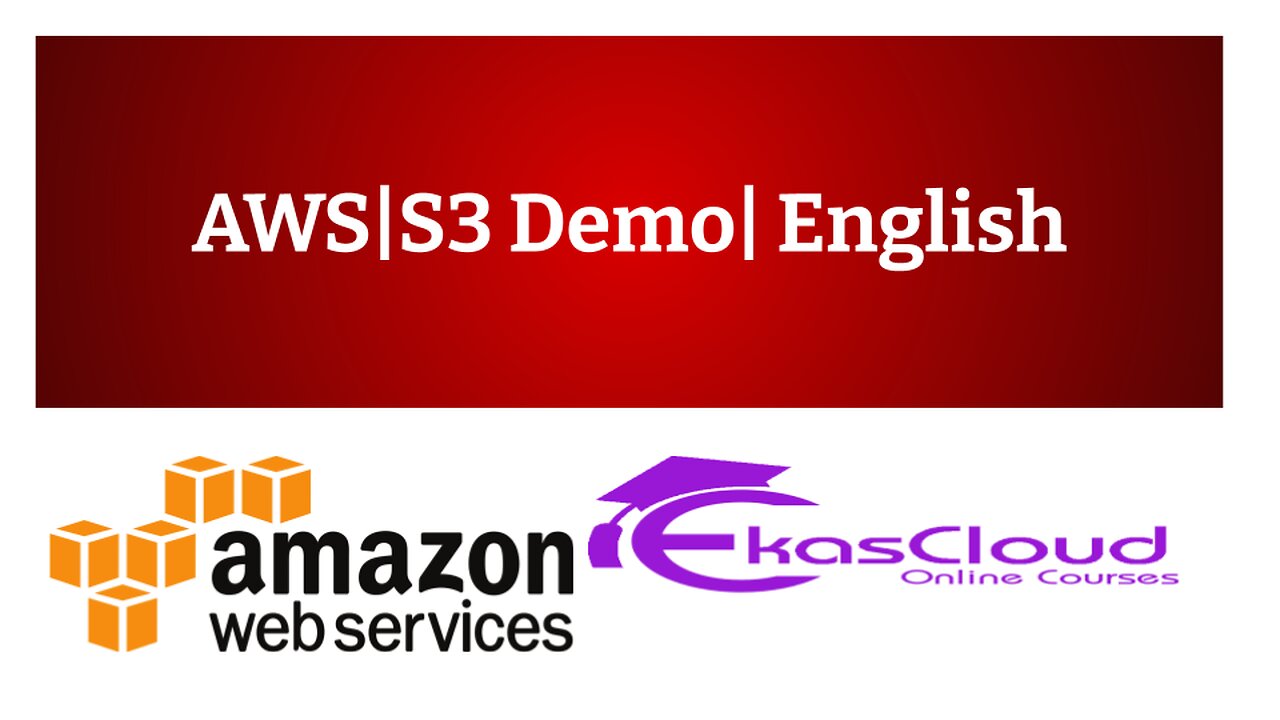 #AWS | S3 Demo| English