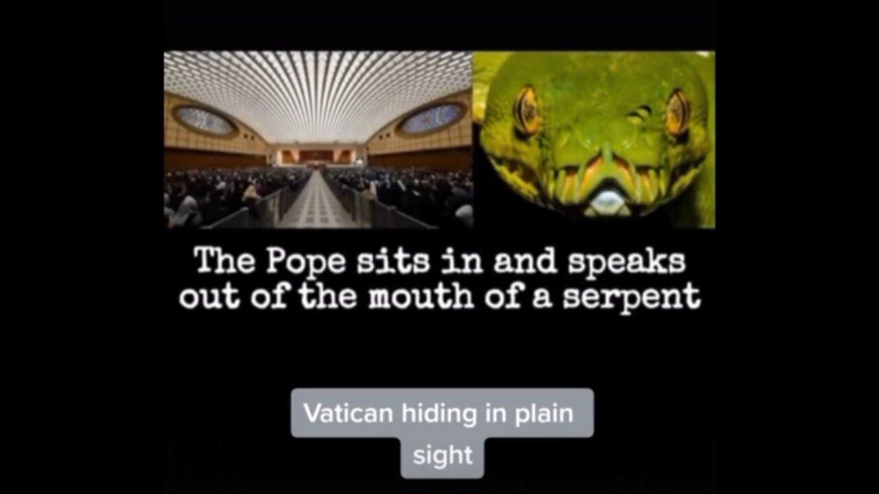 The Vatican Is EVIL