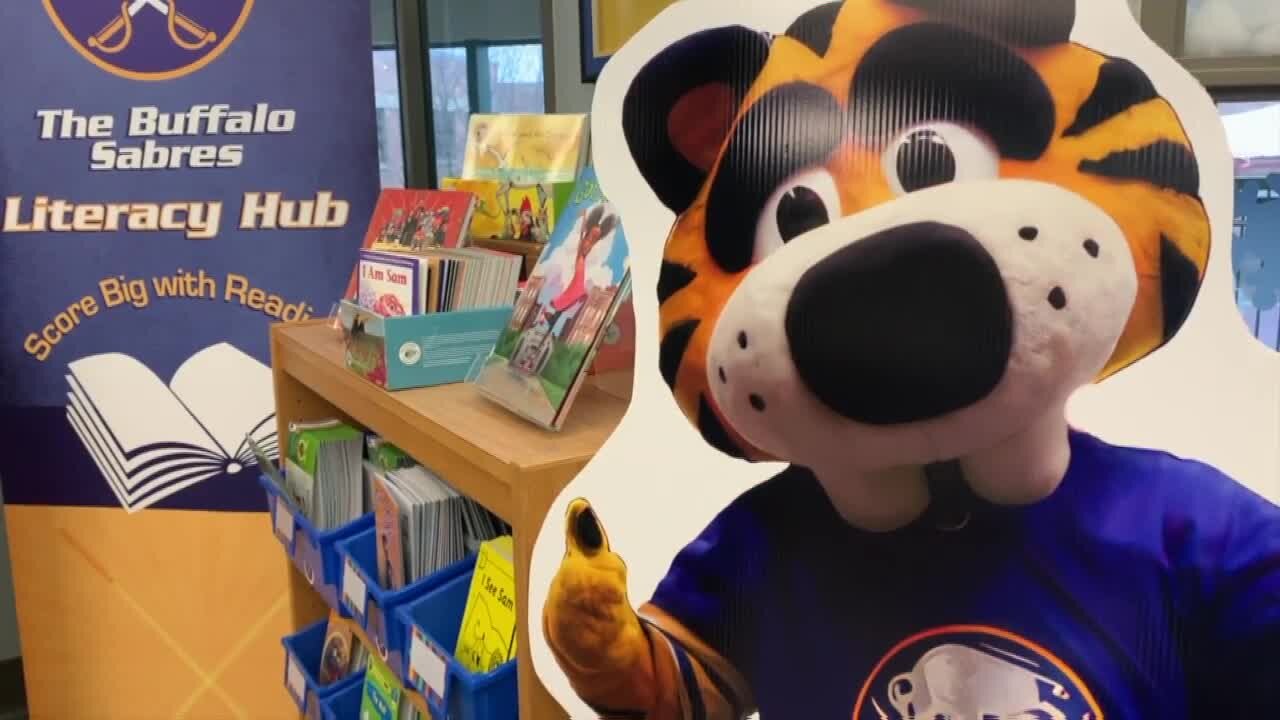 Buffalo Sabres Literacy Hubs improving early childhood literacy