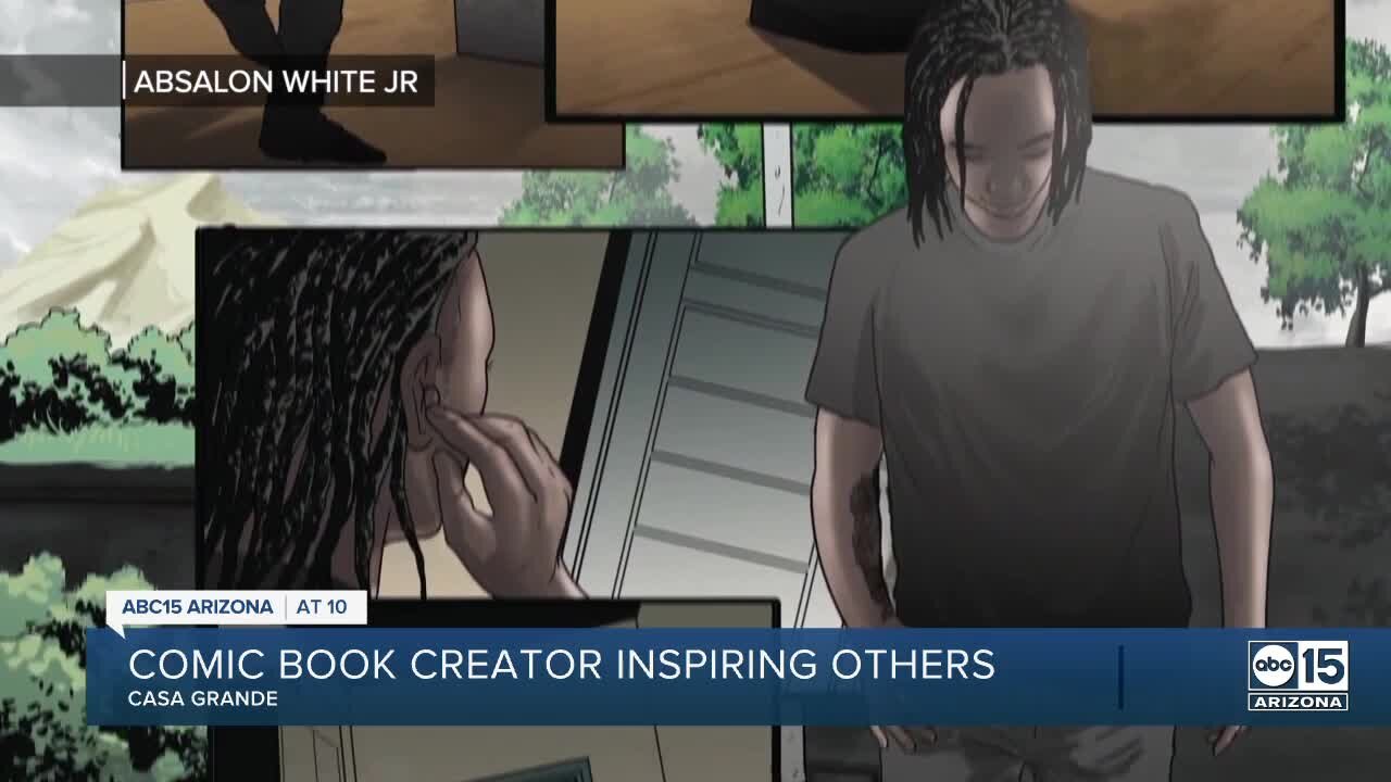 Young writer expands Black representation in comic books