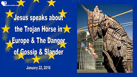 Jan 22, 2016 ❤️ Jesus explains the Demise of the Nations... The Trojan Horse of MIGRATION in Europe